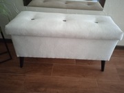 Pufa, skrzynia, podnóżek 