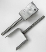 Elementy konstrukcyjne podstawa słupa kotwa kątowniki łaczniki