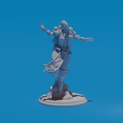 Figurka Cthulhu Zenyatta z Overwatch