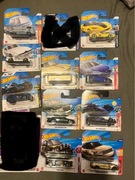 Zestaw Hot wheels 10 sztuk Mercedes 500E Range Rover Escort Williams