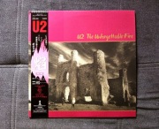 U2 The Unforgettable Fire winyl 1press 1984 Japan Obi