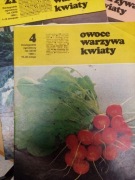 PRL warzywa owoce kwiaty , 5 zł szt, lata 80 i 90 