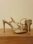 Buty BEBO 39 złote sandałki