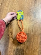 Piłka - Szarpak - Zabawka dla psa 9 cm