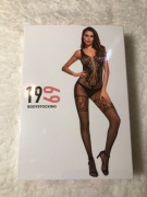 Bodystocking 1969 czarne body seksowne nowe