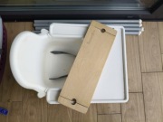 Ikea antilop krzesełko do karmienia z podnóżkiem 