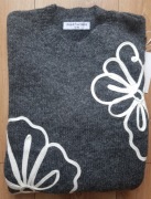 Sweter z bawełny i wełny 