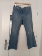 Jeansy dżinsy dzwony La Mania 36 S 38 M LaMania 