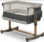 Łóżeczko dziecięce dostawne DUŻE 3w1 Lionelo Leonie Grey Stone