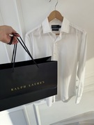 Koszula męska Ralph Lauren oryginalna 100% bawełna rozmiar M biała slim fit