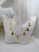 J3 Blueberry oryginalny naszyjnik ze stali chirurgicznej