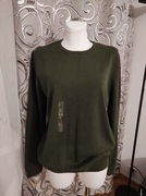 Sweter męski oliwkowy khaki s.oliver L