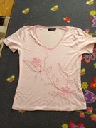 Słodka różowa bluzeczka r. M. 