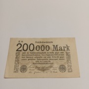 200 000 Marek 1923 rok