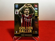 Theo Hernández #9 – Golden Baller | FIFA 365 2025 | AC Milan | Panini 