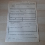 Kwestionariusz osobowy PRL (1979 rok)