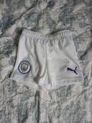 Spodenki piłkarskie dziecięce Manchester City Puma 2 lata 