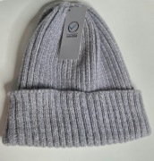 SZARA CZAPKA ZIMOWA CLEVE 52-56