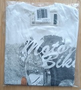 T-shirt MOTOCYKL bawełna Coccodrillo r. 158 NOWY!