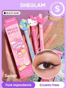 Hello Kitty | SHEGLAM Eyeliner Czarny Piasek – Wodoodporny, Matowy, Trwały