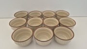 Zestaw 11 miseczek Porcelit Pruszków Polska