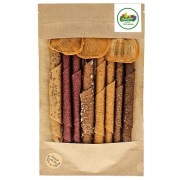 Przekąski owocowe Ecosnacks 6 smaków 100 g