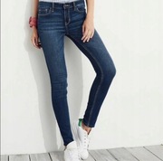 Hollister jeansy niski stan w26 l30 rozmiar 36