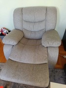 Fotel z funkcją relaks firmy "Krzystek meble".