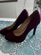 Szpilki śliwkowe Graceland IDEALNE r. 40