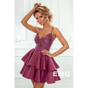 Sukienka Emo Leila rozmiar M 38 jagodowa