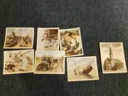 stare karty kolekcjonerskie obrazki żołnierzy, różne