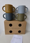 Nowe kubeczki silikonowe Liewood 4 pack