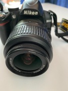 Nikon D3000 + 18-55 czarny + torba