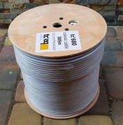 Przewód antenowy koncentryk Trishield ekran 80%