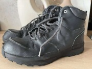 BUTY DZIECIĘCE zimowe NIKE MANOA skóra czarne r. 39 24,5 cm