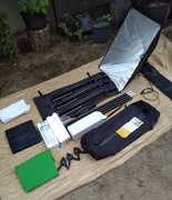 Tła, statywy oraz inne elementy studia fotograficznego