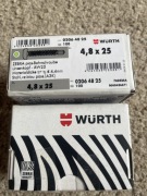 Wkręty Wurth 4,8x25