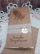 Karka - Pamiątka Bierzmowania papier eko i złoto