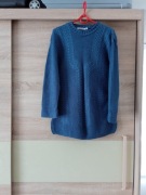 Quiosque stalowy ciepły sweter 50% wełna  r.42