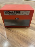 Folia metalowa 150x2500x0,400M stal niestopowa RECORD