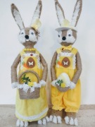 ZAJĄC WIELKANOCNY DEKORACJA OZDOBA PREZENT + GRATIS