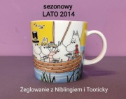 Muminki KUBEK Moomin Arabia Finland - LATO 2014 - Żeglowanie z ...