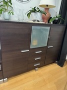 pojemna komoda firmy Forte kolor wenge 145x110 x52