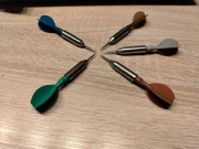 Lotki z metalowym grotem