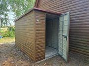 Domek ogrodowy 2x3 orzech, wymiary, kolory TRANSPORT GRATIS