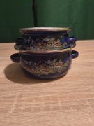 Zestaw (2 szt.) garnków emaliowanych Bergner