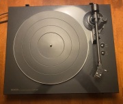 Gramofon Denon DP-300F - automat, przedwzmaczniacz, oryginalny komplet