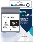 LCL PFI-120MBK czarny matowy o dużej pojemności 130 ml kom z Canon