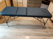 ŁÓŻKO STÓŁ DO MASAŻU ALUMINIOWY SKŁADANY