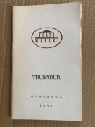 Program Teatralny Teatr Wielki Trubadur 